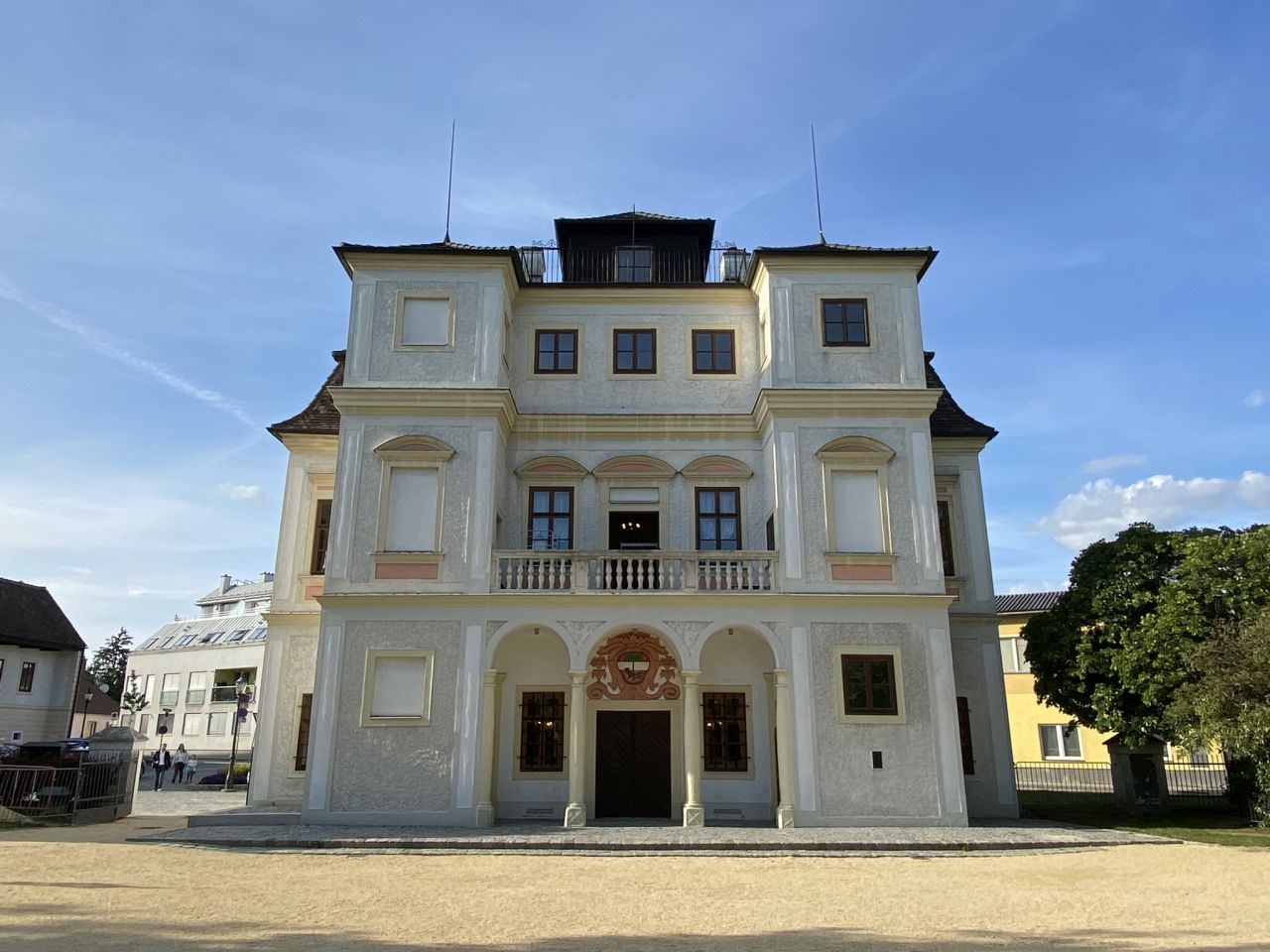 2024 Belvedereschlössl, Frontansicht